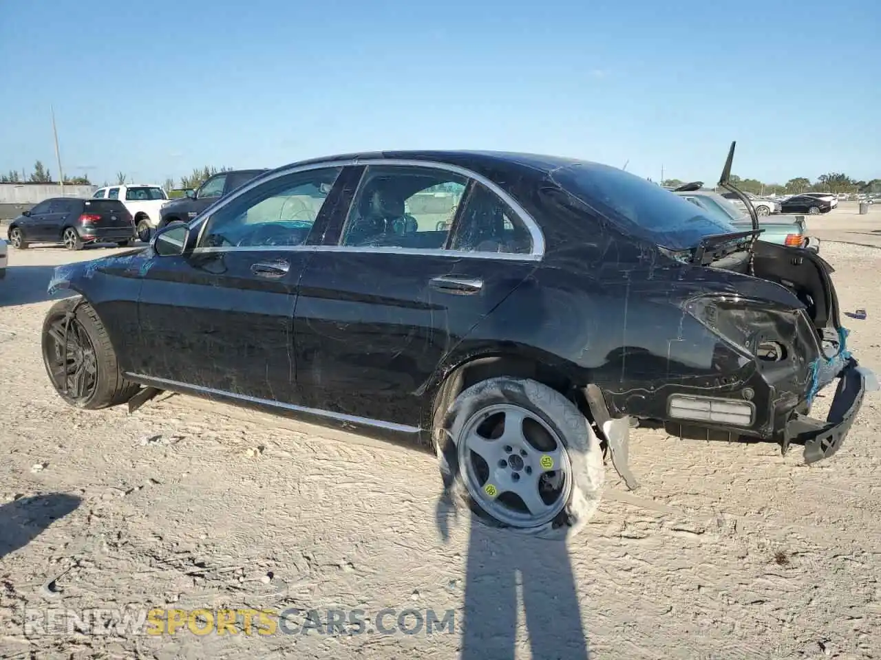 2 Photograph of a damaged car 55SWF8EB7LU326996 MERCEDES-BENZ C-CLASS 2020
