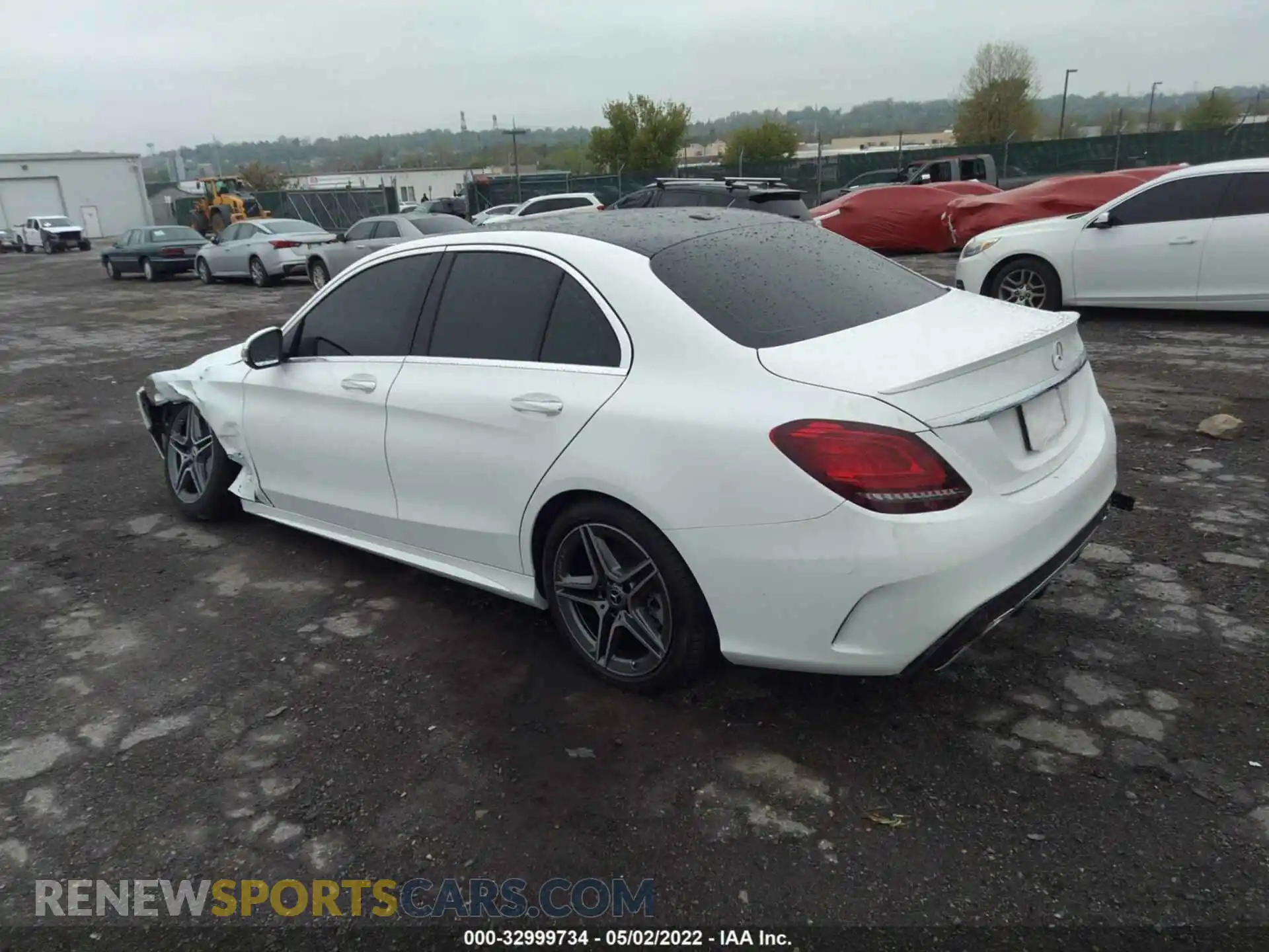 3 Photograph of a damaged car 55SWF8EB8LU326974 MERCEDES-BENZ C-CLASS 2020