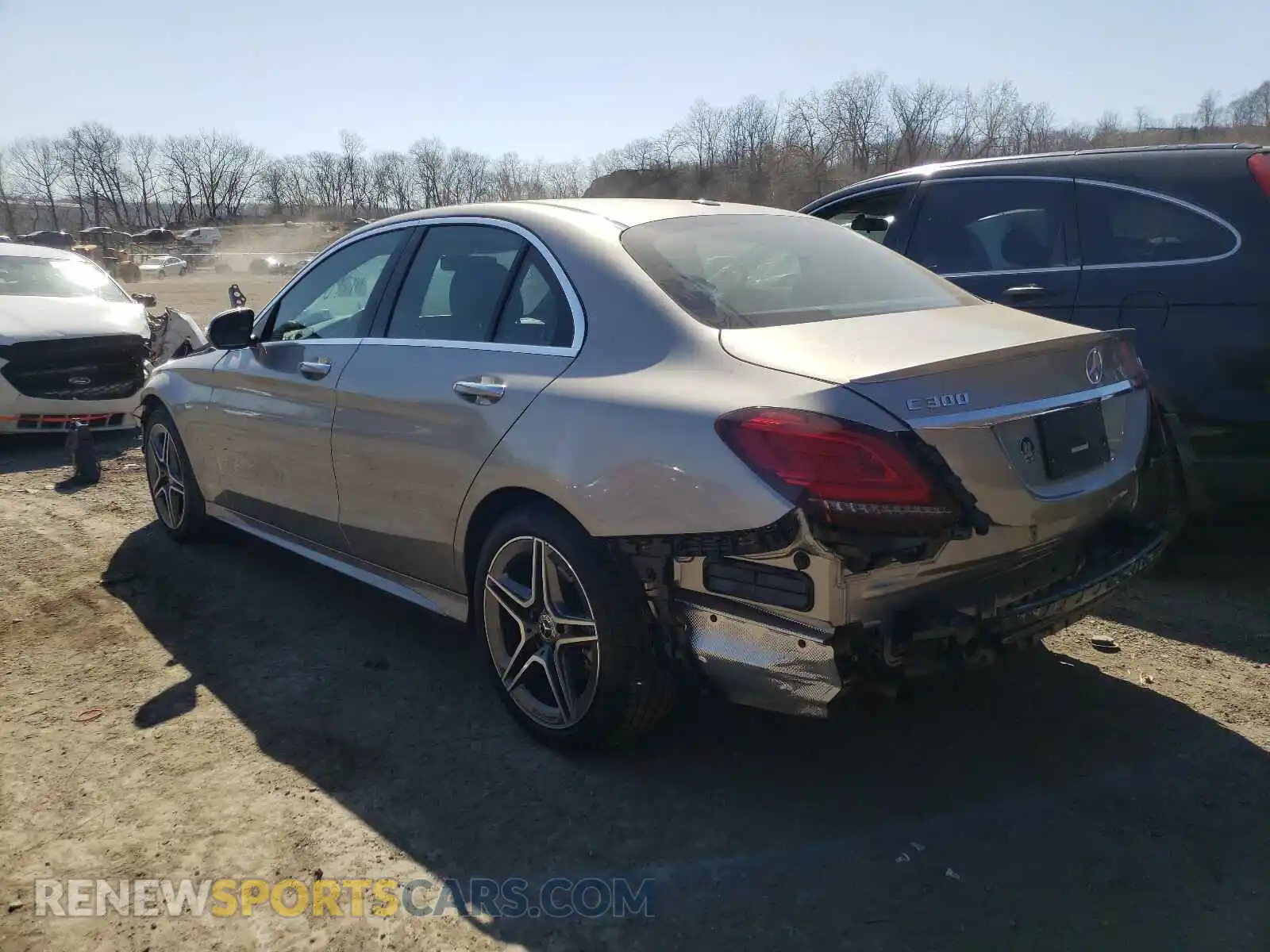 3 Photograph of a damaged car 55SWF8EB9LU325493 MERCEDES-BENZ C CLASS 2020