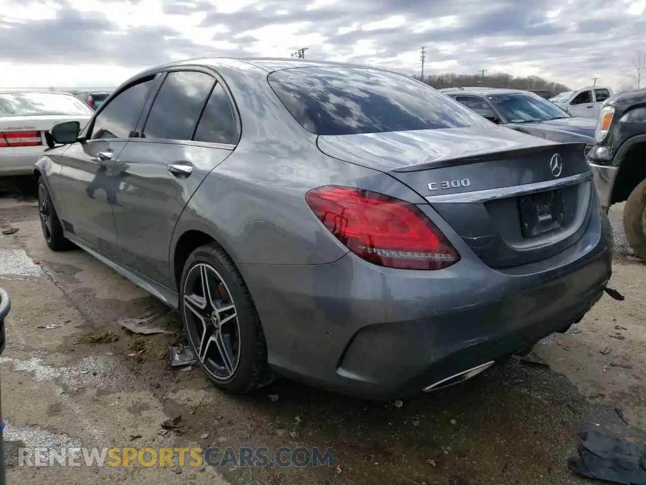 3 Photograph of a damaged car 55SWF8EBXLU323252 MERCEDES-BENZ C-CLASS 2020