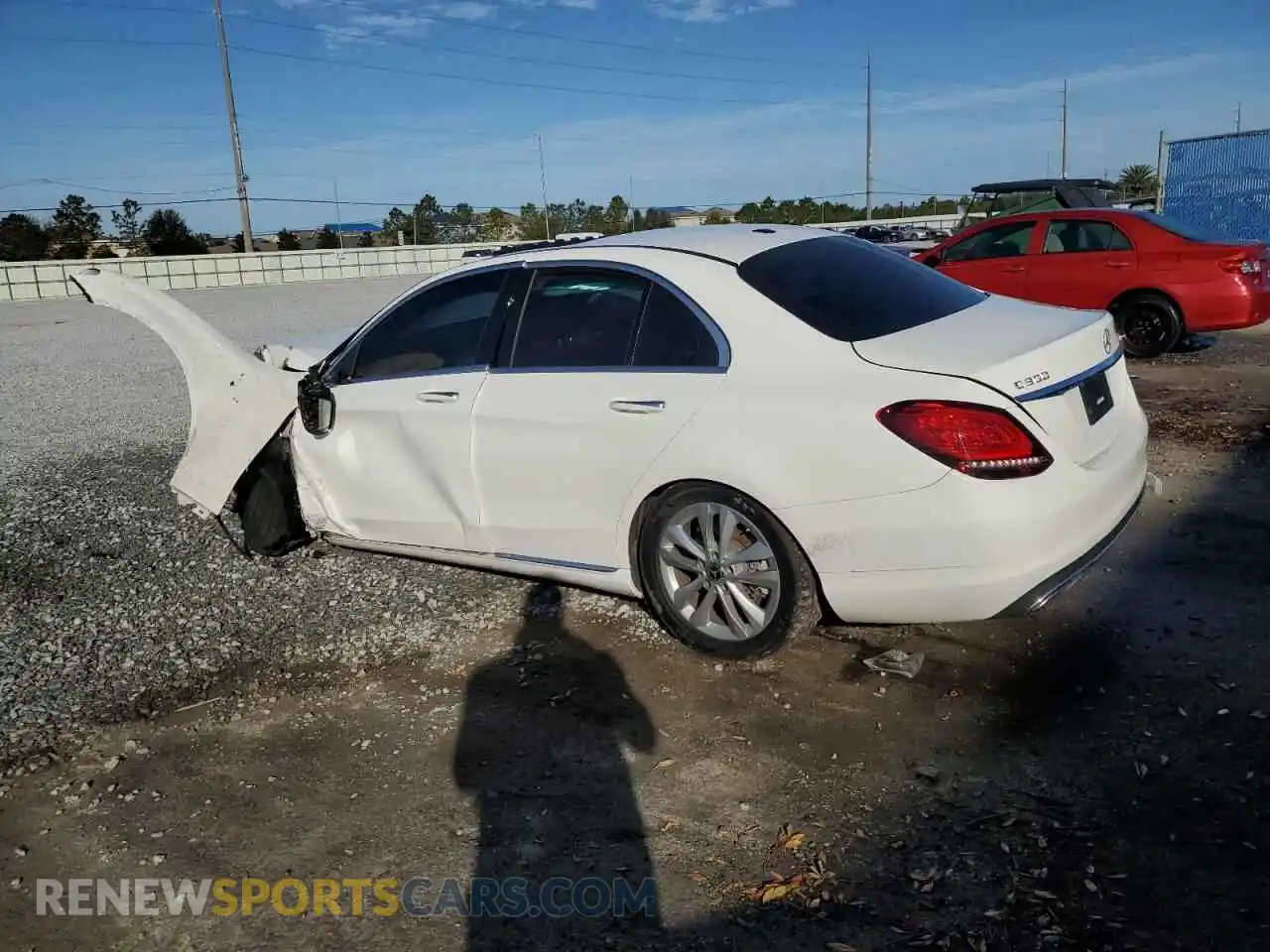 2 Photograph of a damaged car 55SWF8EBXLU324725 MERCEDES-BENZ C-CLASS 2020