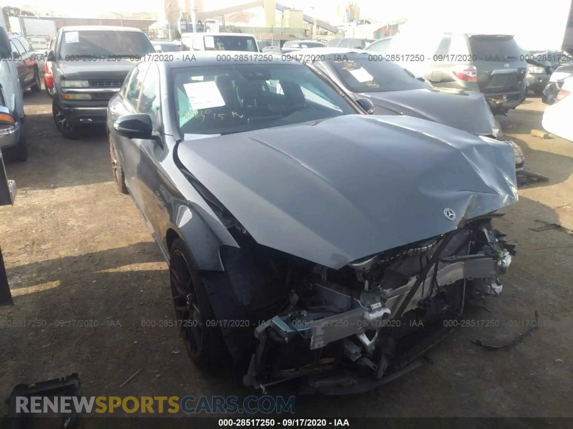 1 Photograph of a damaged car 55SWF8HB4LU331259 MERCEDES-BENZ C-CLASS 2020