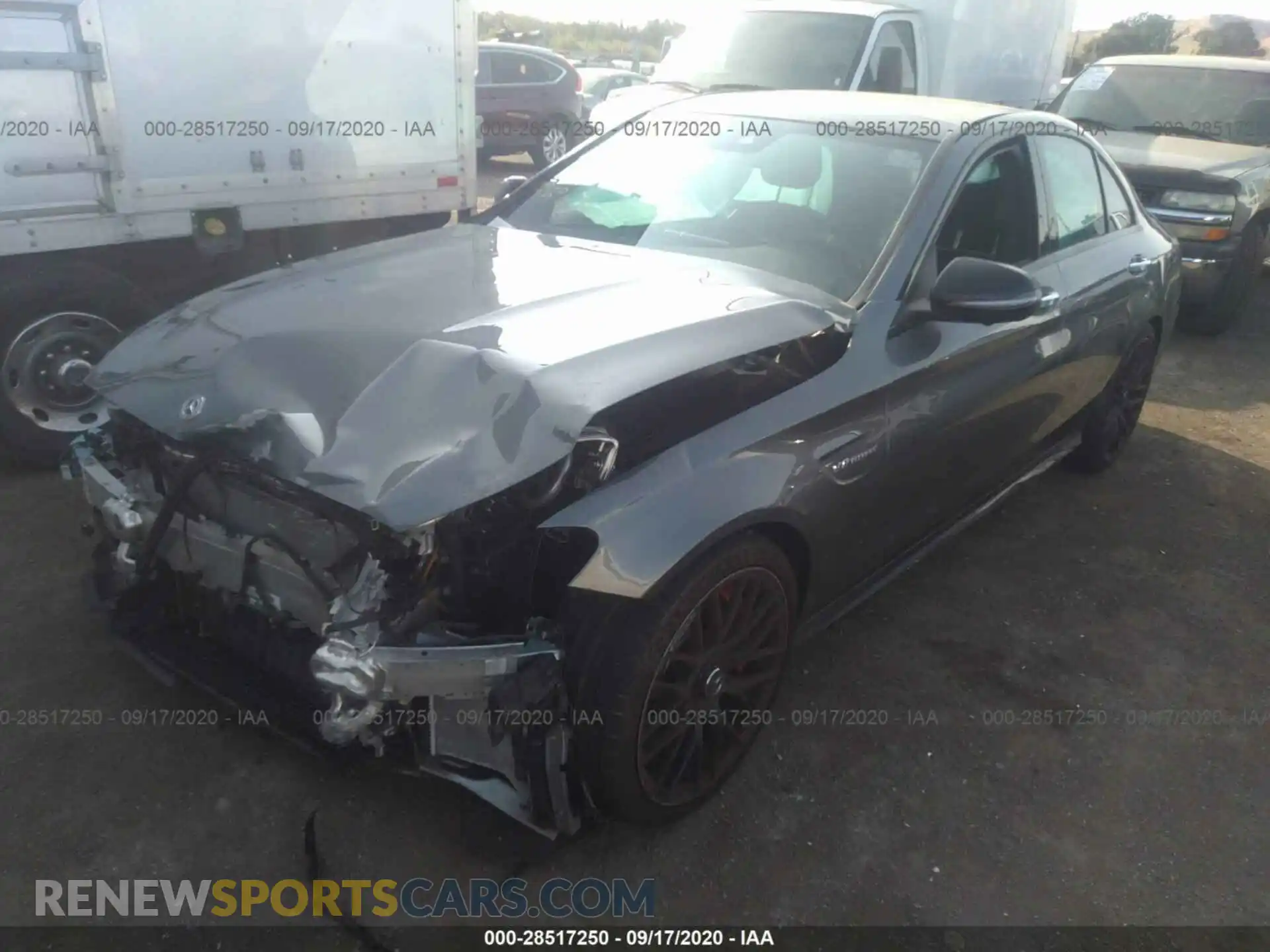 2 Photograph of a damaged car 55SWF8HB4LU331259 MERCEDES-BENZ C-CLASS 2020