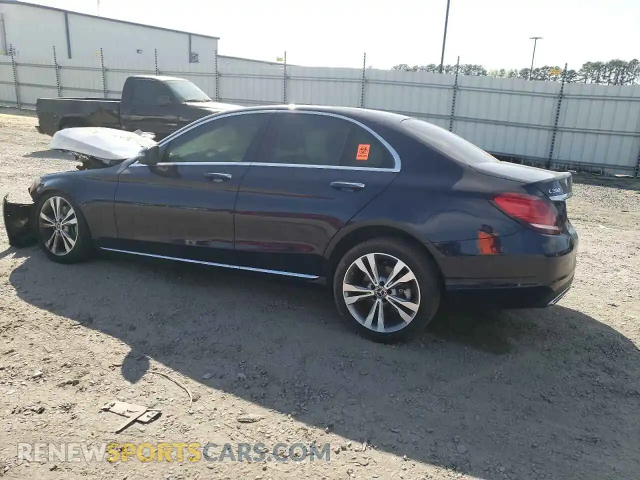 2 Photograph of a damaged car W1KWF8DB0LR600137 MERCEDES-BENZ C-CLASS 2020