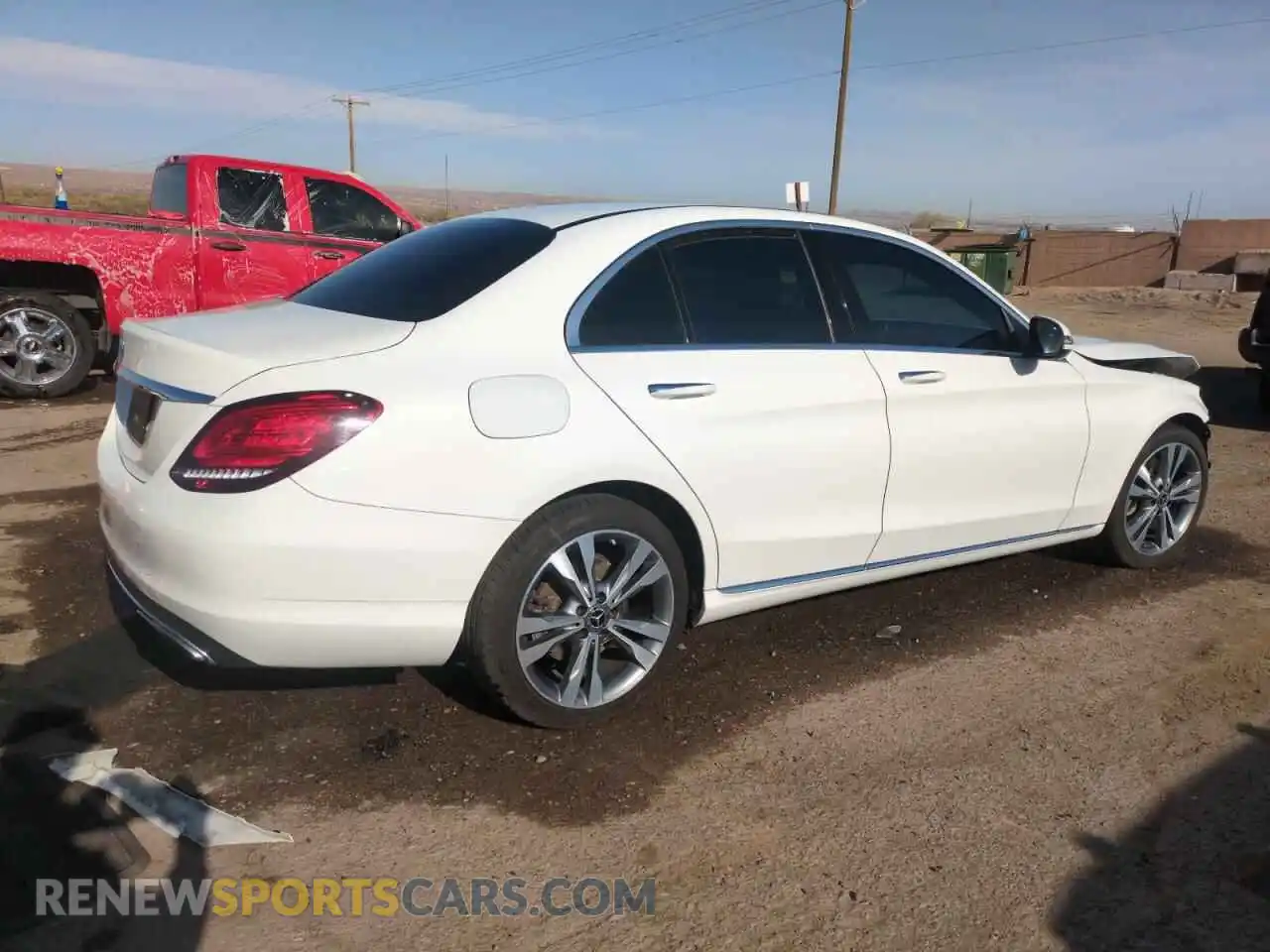 3 Photograph of a damaged car W1KWF8DB1LR571800 MERCEDES-BENZ C-CLASS 2020