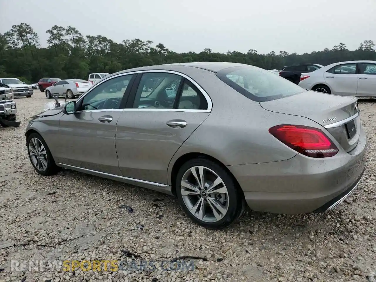 2 Photograph of a damaged car W1KWF8DB1LR596339 MERCEDES-BENZ C-CLASS 2020
