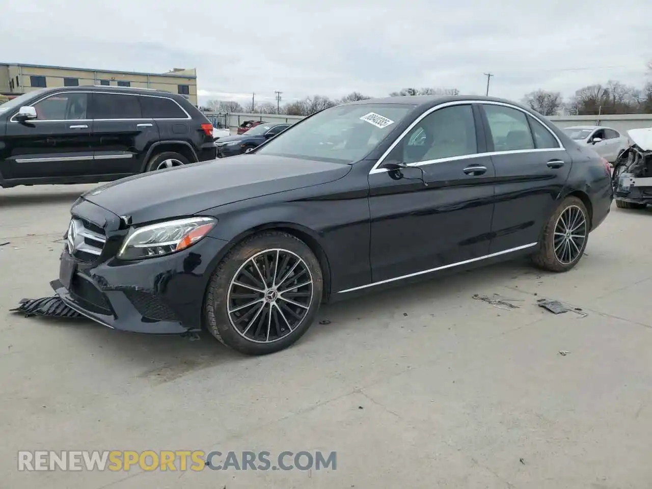 1 Photograph of a damaged car W1KWF8DB4LR570902 MERCEDES-BENZ C-CLASS 2020