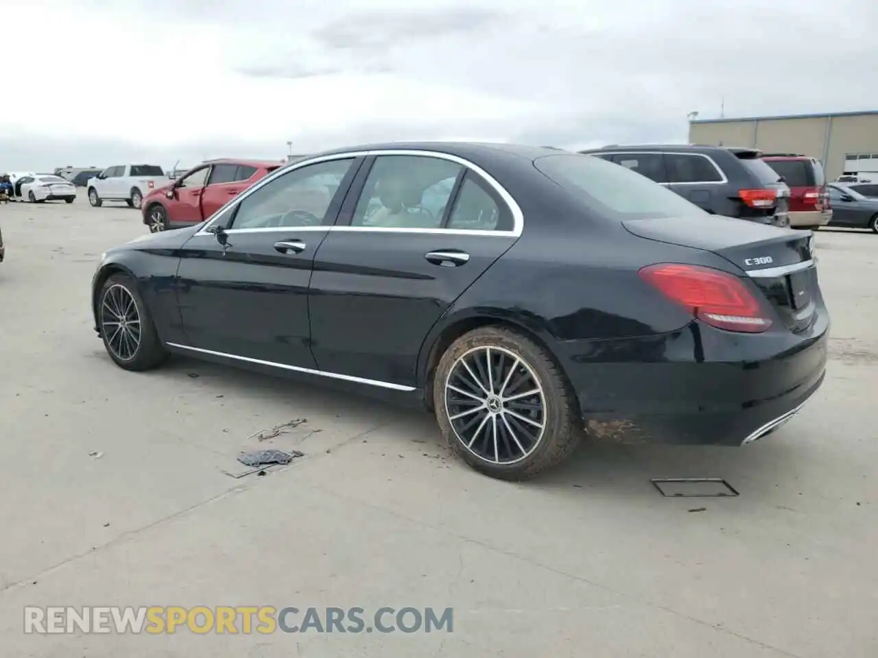 2 Photograph of a damaged car W1KWF8DB4LR570902 MERCEDES-BENZ C-CLASS 2020