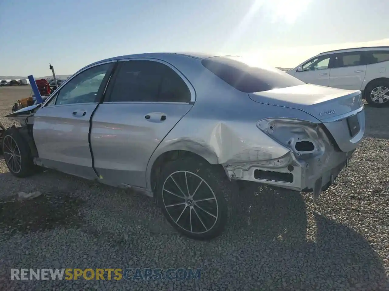 2 Photograph of a damaged car W1KWF8DB5LR582881 MERCEDES-BENZ C-CLASS 2020