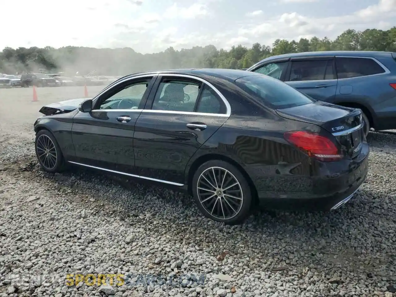 2 Photograph of a damaged car W1KWF8DB6LR573526 MERCEDES-BENZ C-CLASS 2020