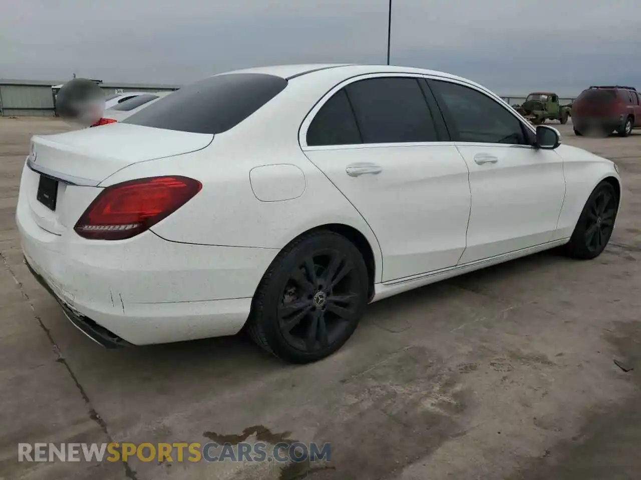 3 Photograph of a damaged car W1KWF8DB7LR571932 MERCEDES-BENZ C-CLASS 2020