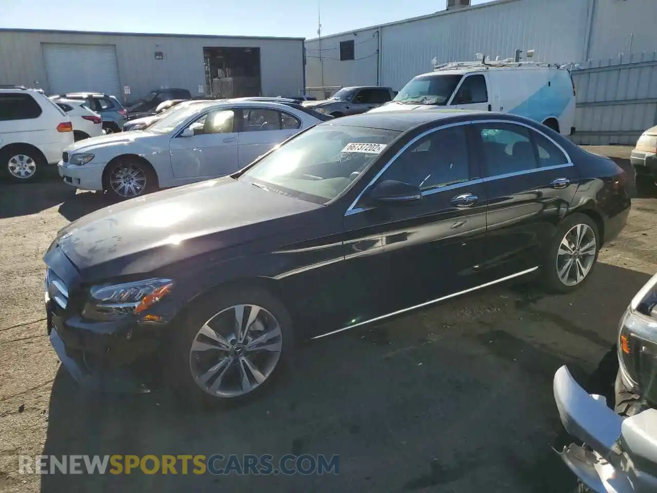 1 Photograph of a damaged car W1KWF8DB7LR600796 MERCEDES-BENZ C-CLASS 2020