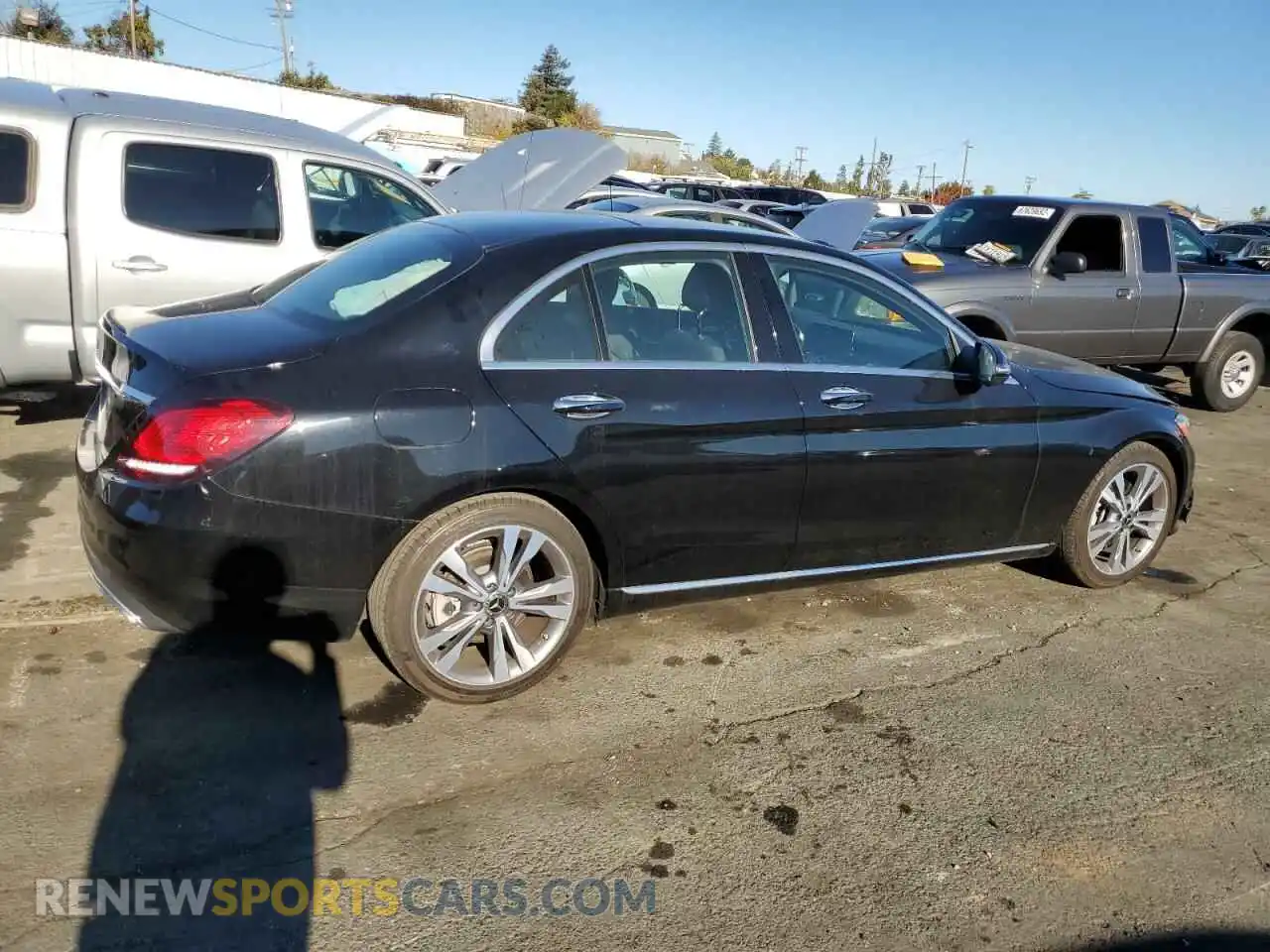 3 Photograph of a damaged car W1KWF8DB7LR600796 MERCEDES-BENZ C-CLASS 2020