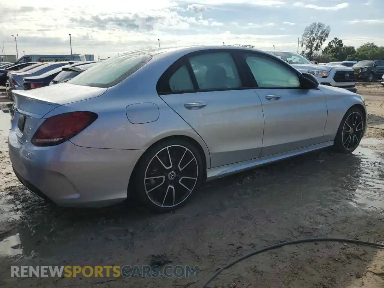 3 Photograph of a damaged car W1KWF8DB9LR596038 MERCEDES-BENZ C-CLASS 2020