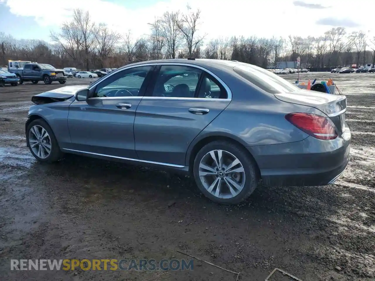 2 Фотография поврежденного автомобиля W1KWF8EB0LR572449 MERCEDES-BENZ C-CLASS 2020