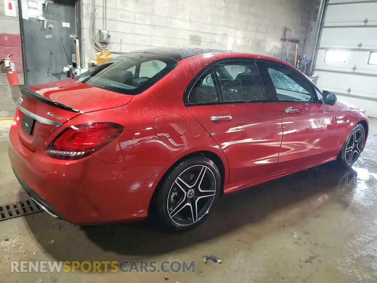 3 Photograph of a damaged car W1KWF8EB3LR578214 MERCEDES-BENZ C-CLASS 2020