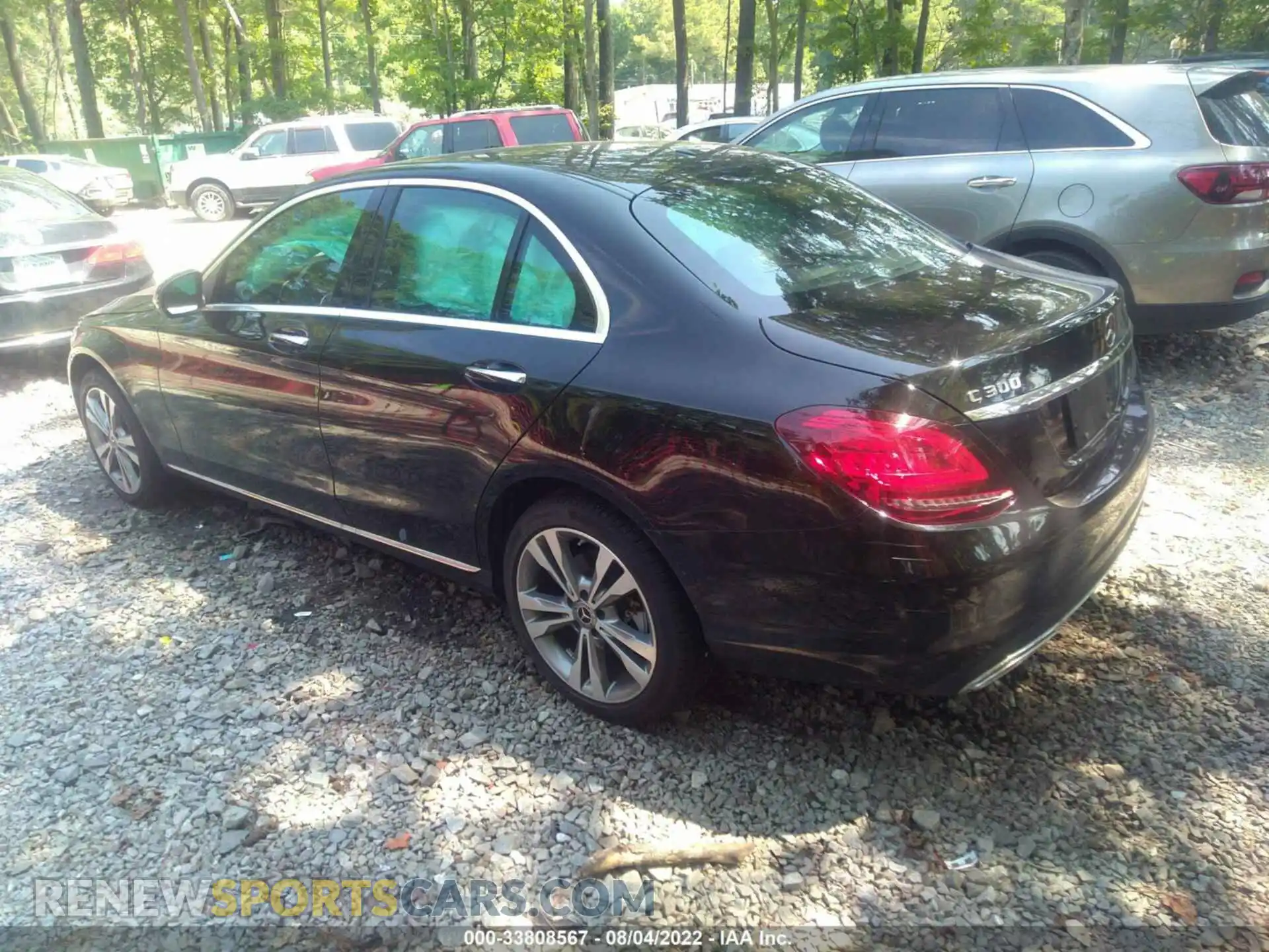 3 Photograph of a damaged car W1KWF8EB5LR598948 MERCEDES-BENZ C-CLASS 2020