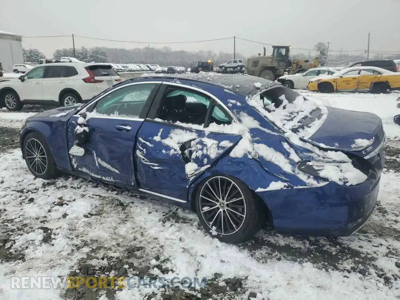 2 Photograph of a damaged car W1KWF8EB6LR589501 MERCEDES-BENZ C-CLASS 2020
