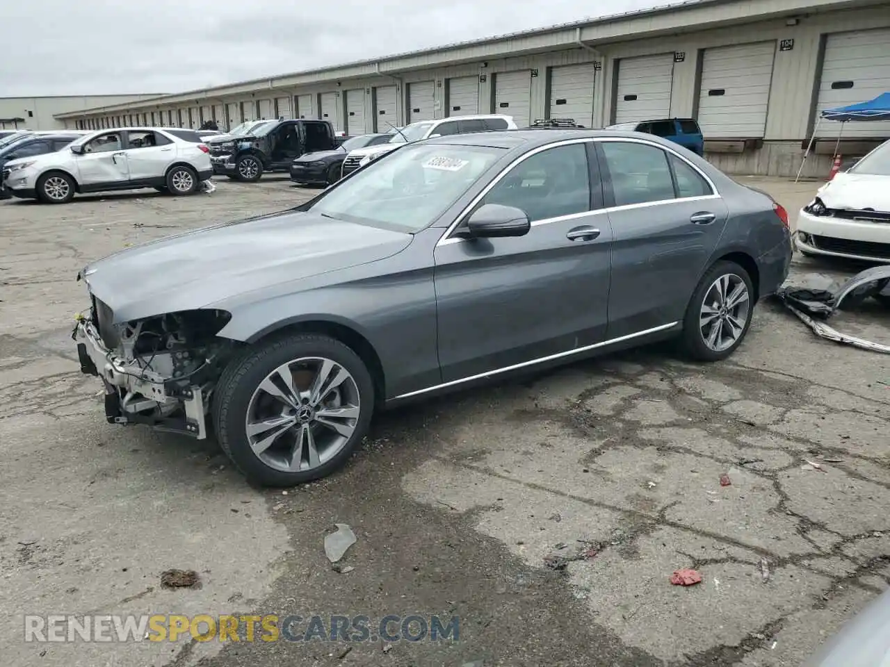 1 Photograph of a damaged car W1KWF8EB9LR602130 MERCEDES-BENZ C-CLASS 2020