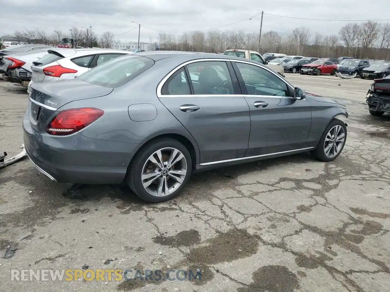 3 Photograph of a damaged car W1KWF8EB9LR602130 MERCEDES-BENZ C-CLASS 2020