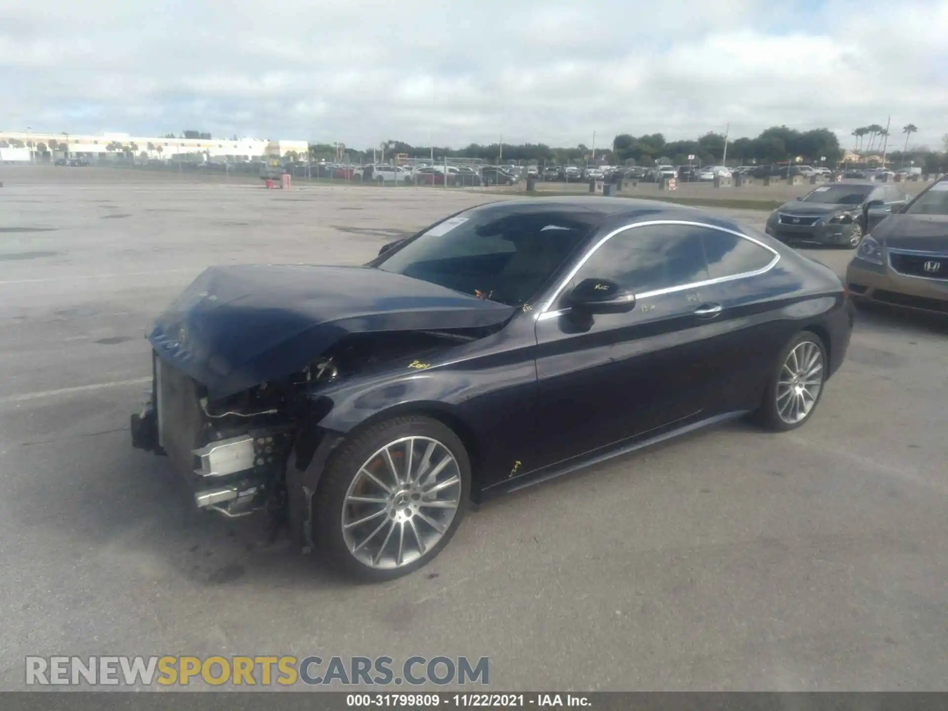 2 Photograph of a damaged car W1KWJ8DB5LF997294 MERCEDES-BENZ C-CLASS 2020