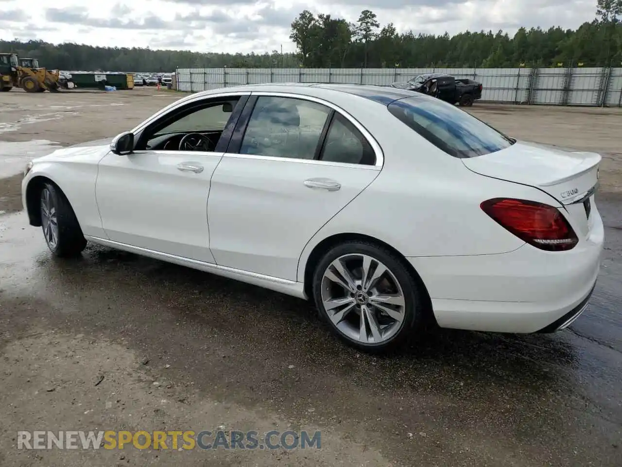 2 Photograph of a damaged car WDDWF8DB1LR526808 MERCEDES-BENZ C-CLASS 2020