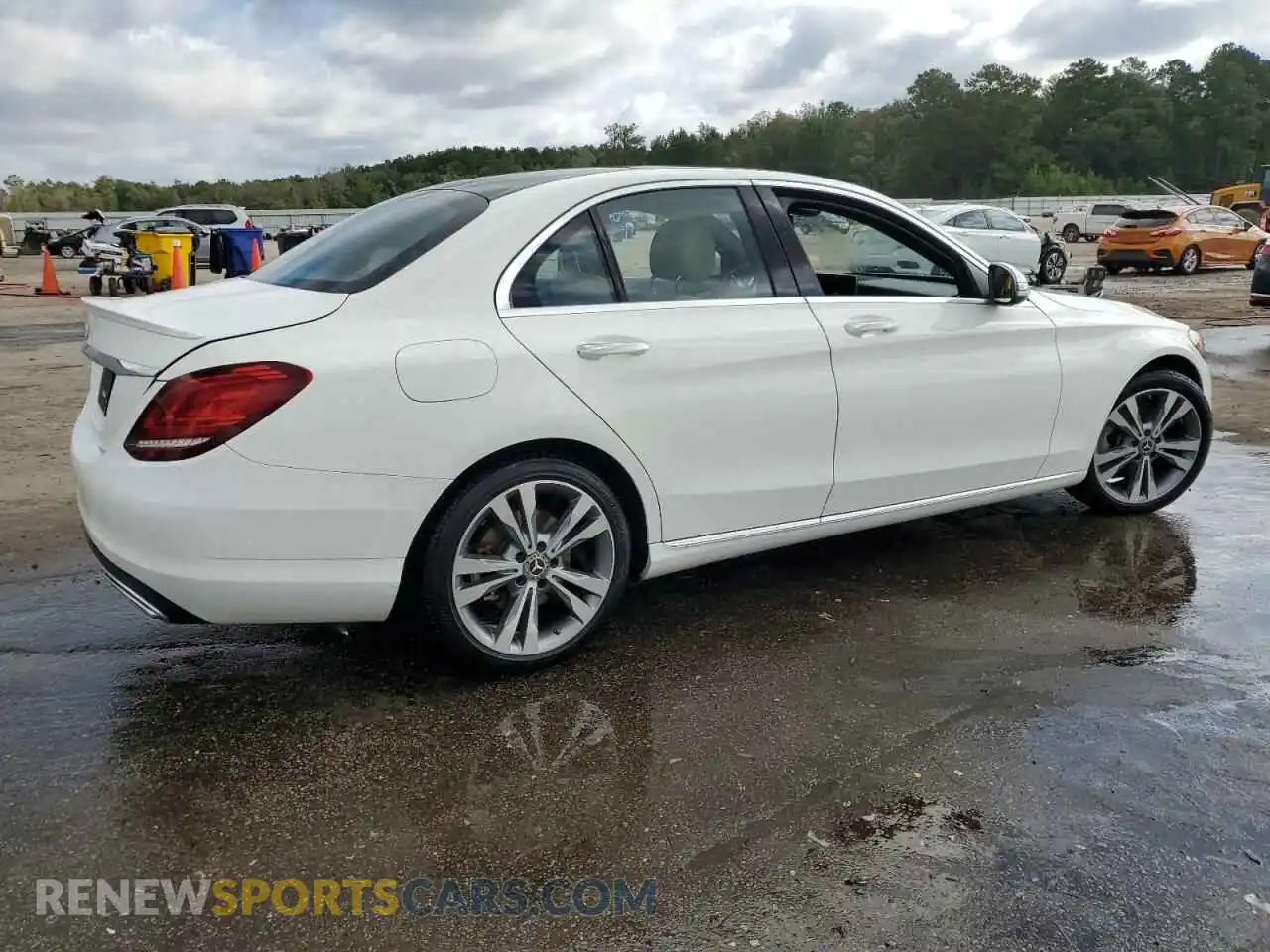 3 Photograph of a damaged car WDDWF8DB1LR526808 MERCEDES-BENZ C-CLASS 2020
