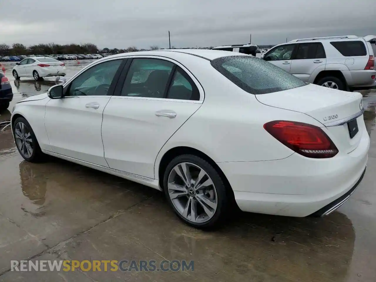 2 Photograph of a damaged car WDDWF8DB1LR539073 MERCEDES-BENZ C-CLASS 2020