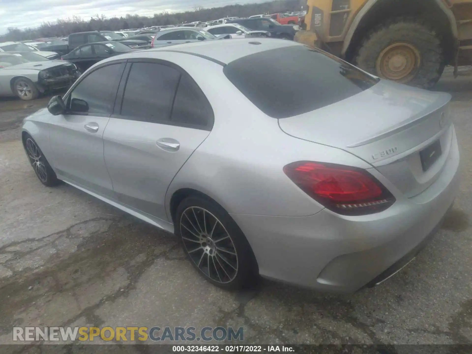 3 Photograph of a damaged car WDDWF8DB2LR550129 MERCEDES-BENZ C-CLASS 2020