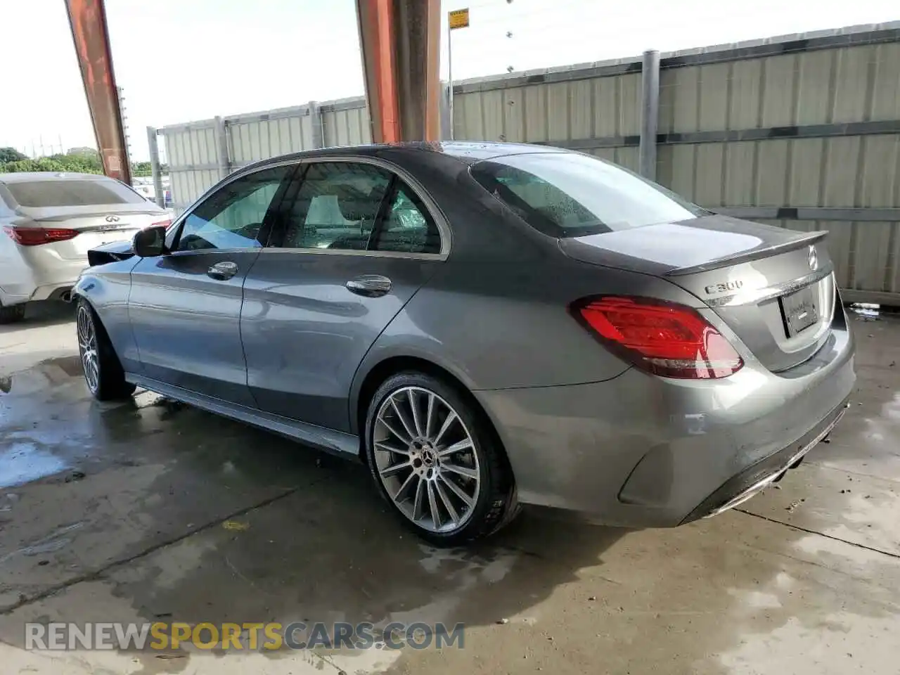 2 Photograph of a damaged car WDDWF8DB2LR551359 MERCEDES-BENZ C-CLASS 2020