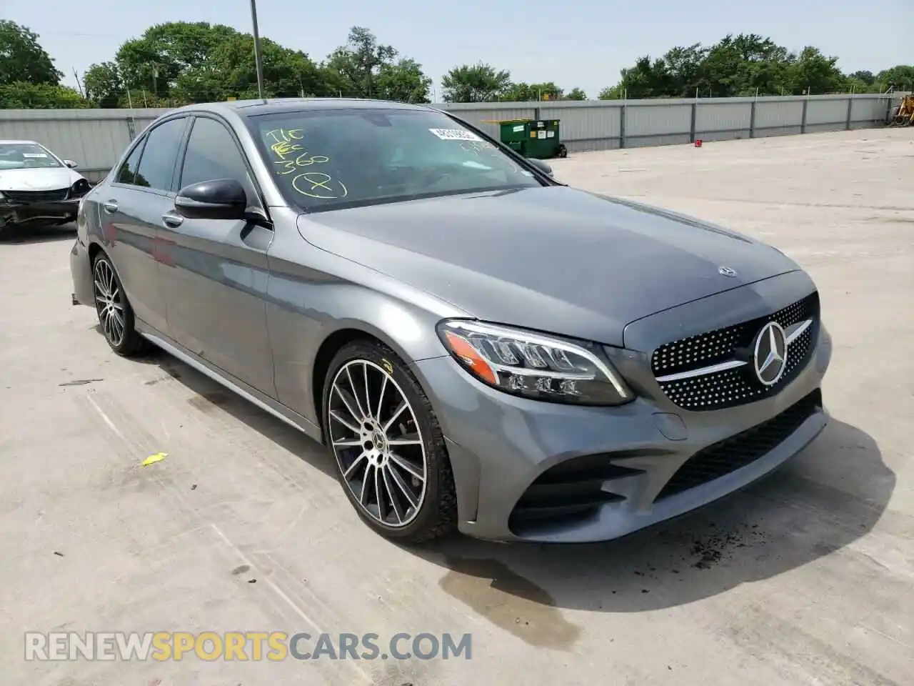 1 Photograph of a damaged car WDDWF8DB3LR545182 MERCEDES-BENZ C-CLASS 2020