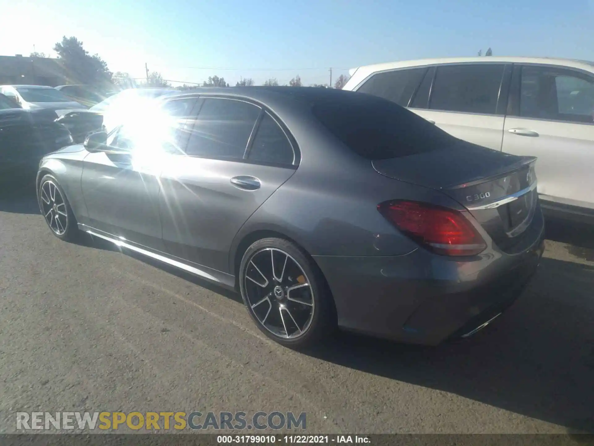 3 Photograph of a damaged car WDDWF8DB7LR543130 MERCEDES-BENZ C-CLASS 2020