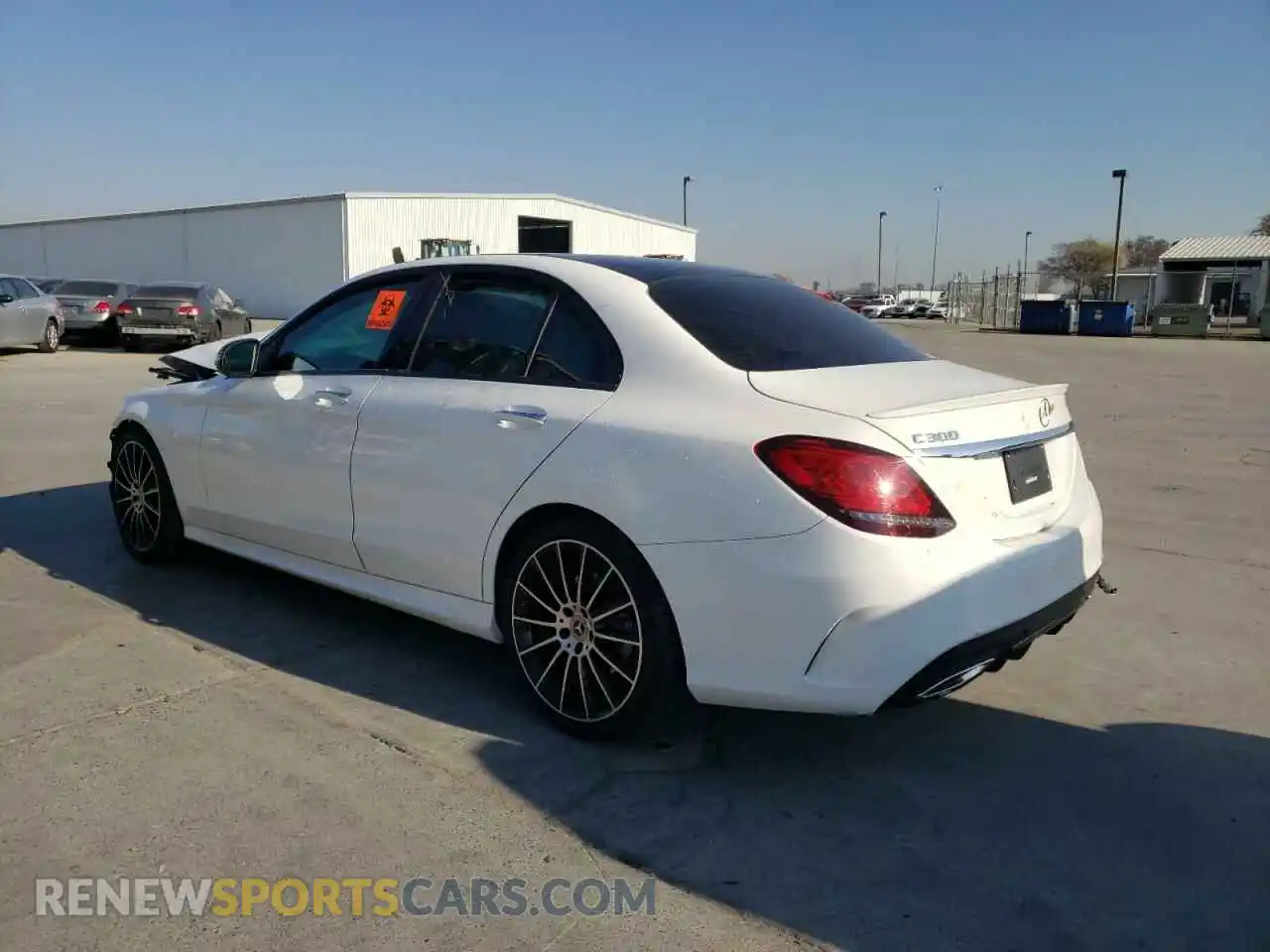 3 Photograph of a damaged car WDDWF8DB7LR550207 MERCEDES-BENZ C-CLASS 2020