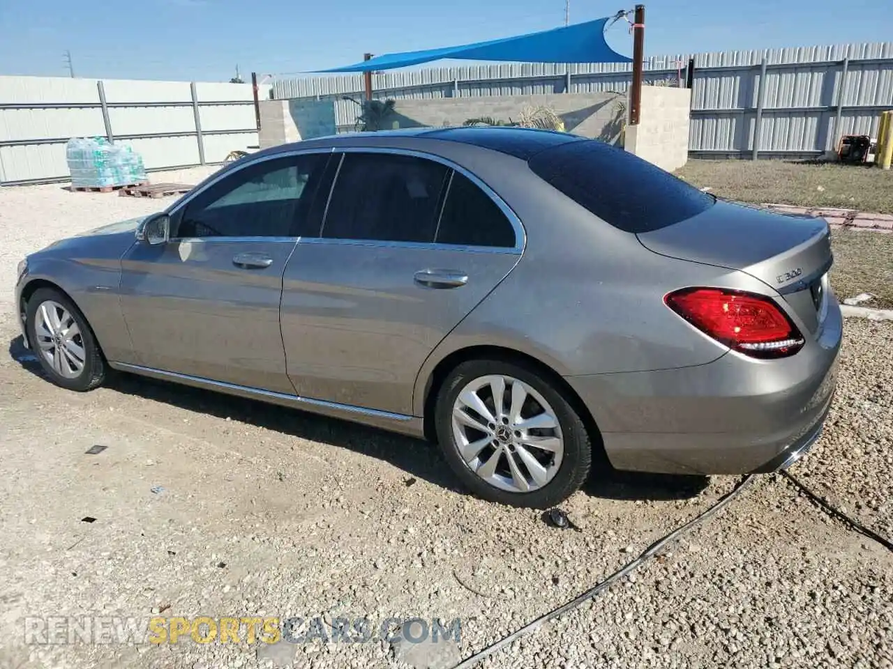 2 Photograph of a damaged car WDDWF8DB8LR526322 MERCEDES-BENZ C-CLASS 2020