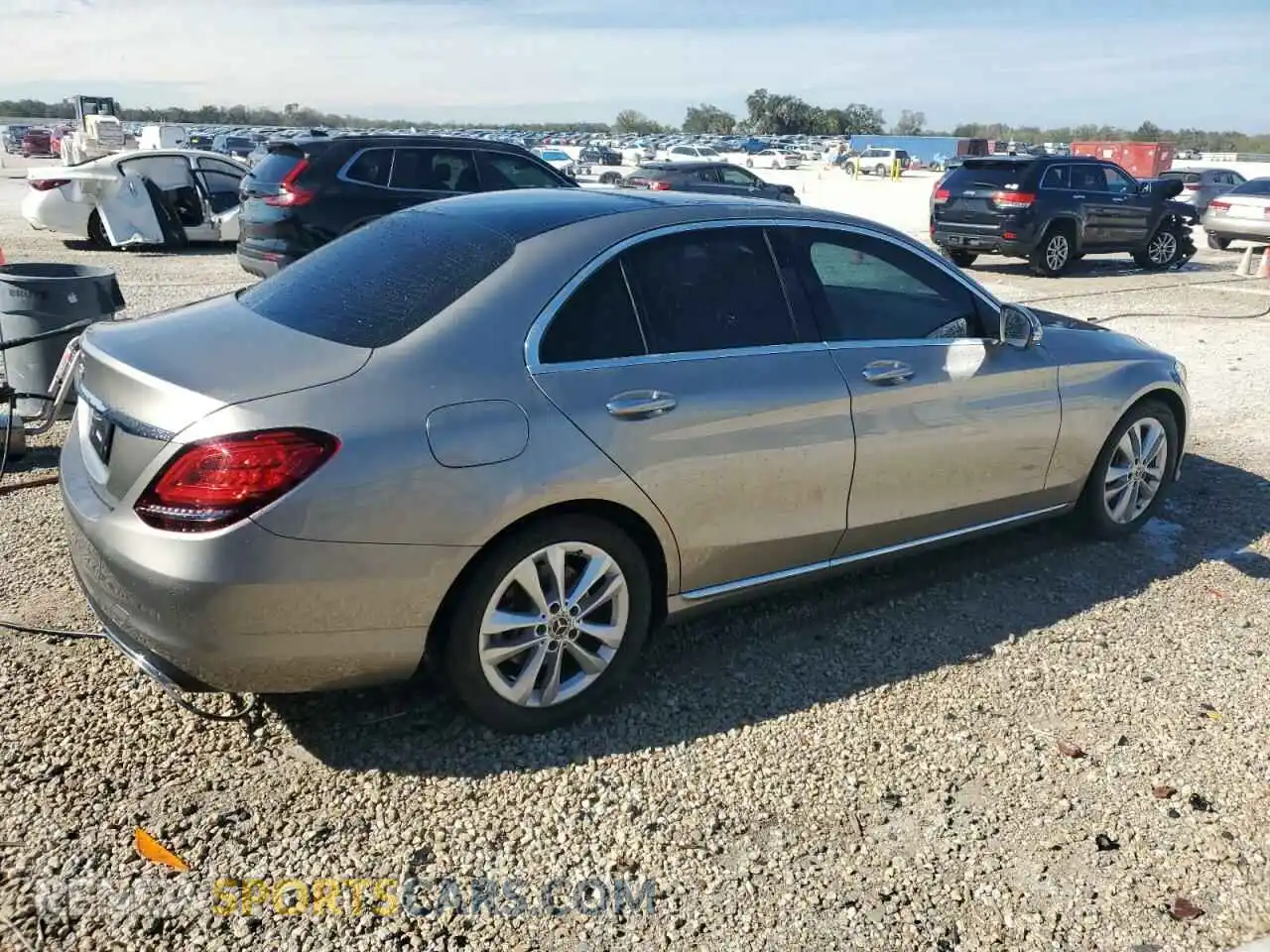 3 Photograph of a damaged car WDDWF8DB8LR526322 MERCEDES-BENZ C-CLASS 2020