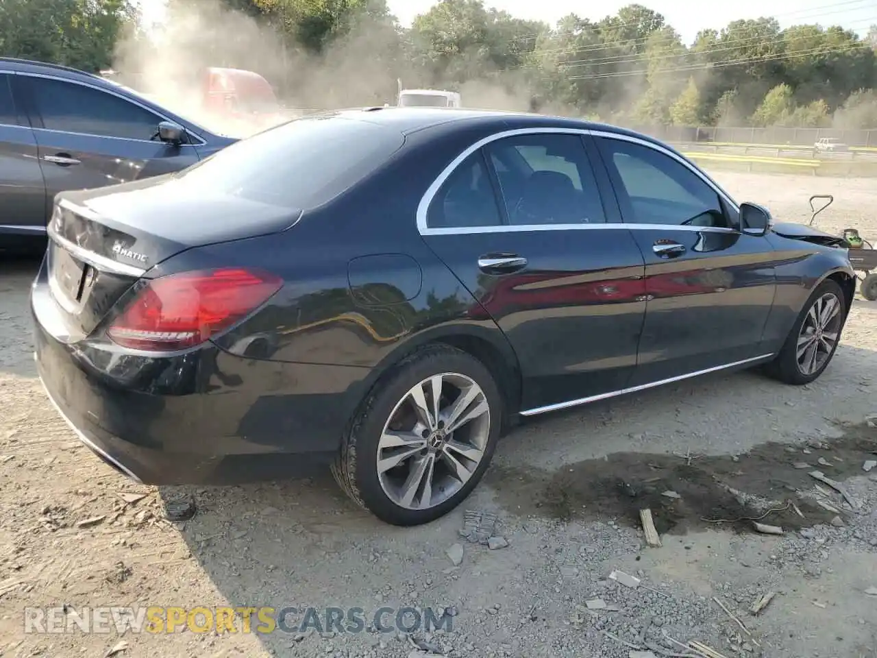 3 Photograph of a damaged car WDDWF8EB0LR548944 MERCEDES-BENZ C-CLASS 2020