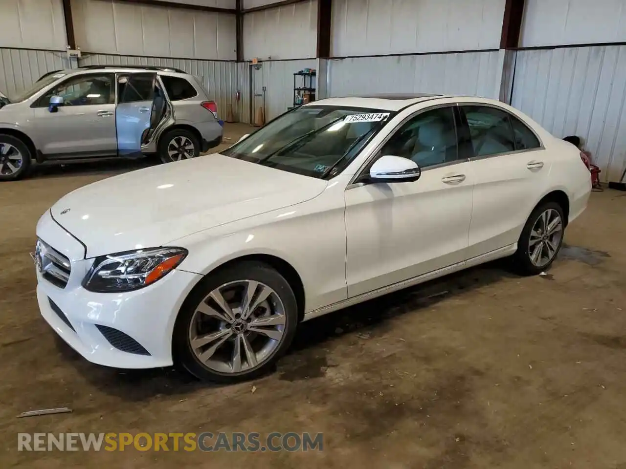 1 Photograph of a damaged car WDDWF8EB2LR531434 MERCEDES-BENZ C-CLASS 2020