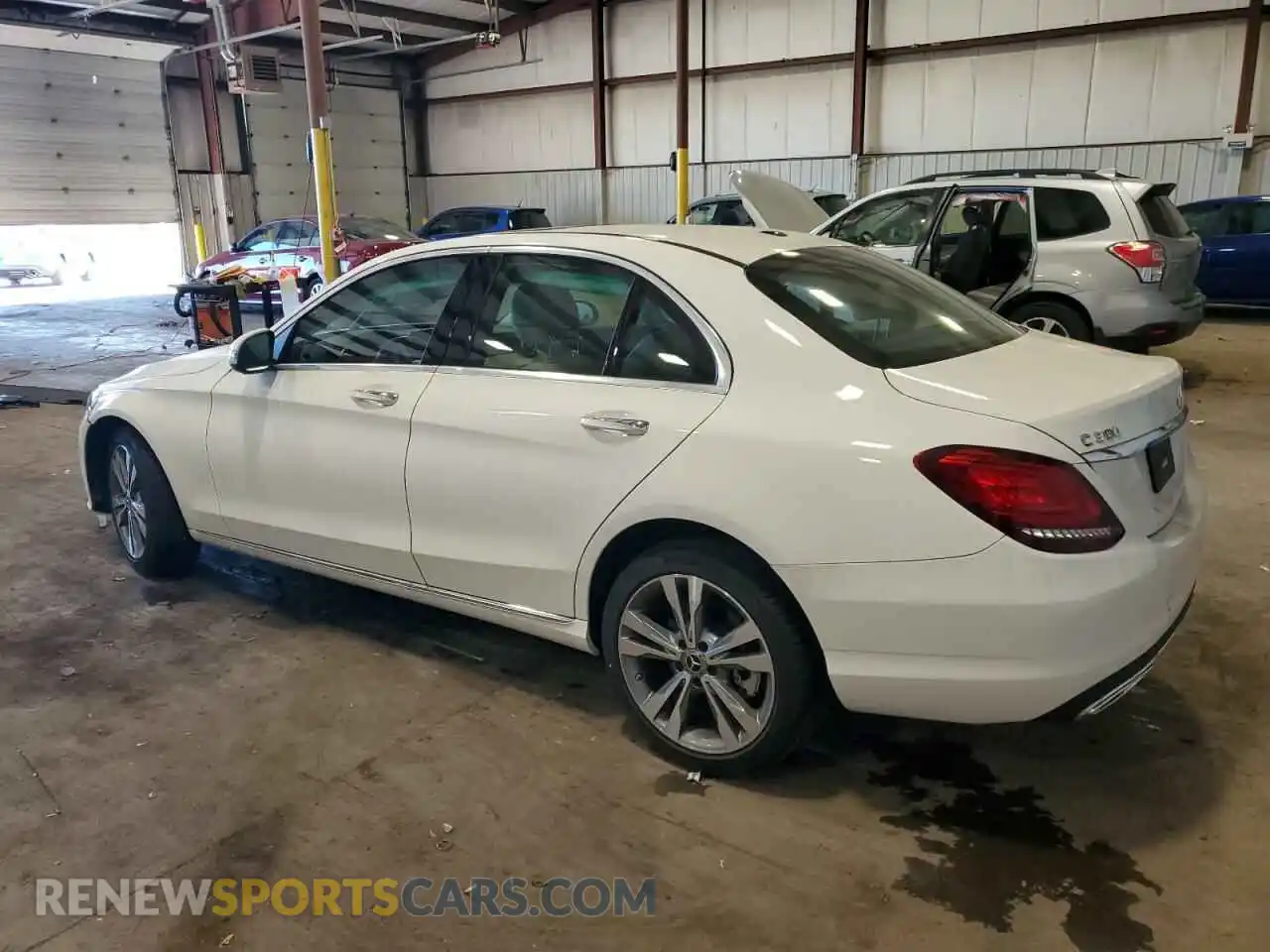 2 Photograph of a damaged car WDDWF8EB2LR531434 MERCEDES-BENZ C-CLASS 2020