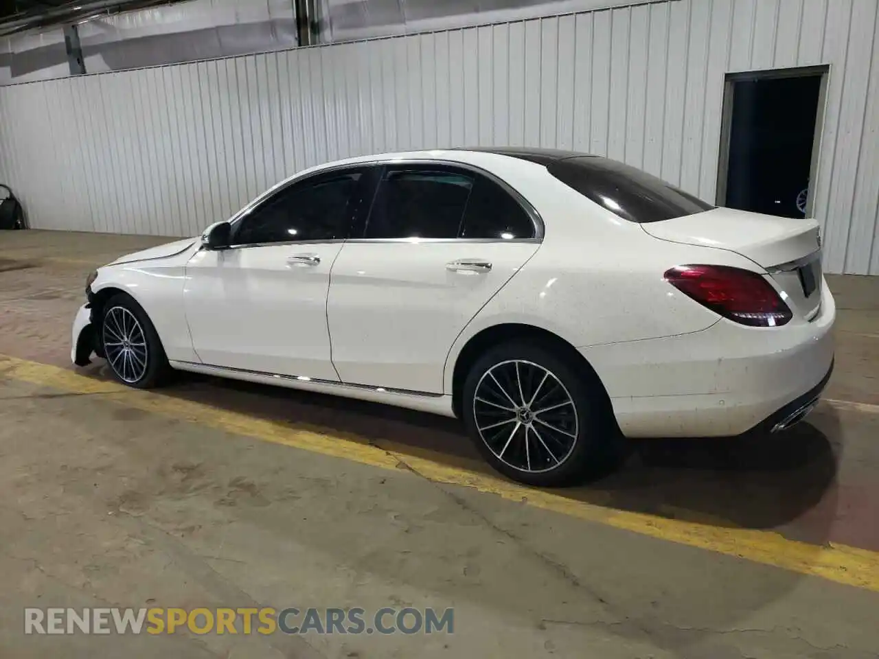 2 Photograph of a damaged car WDDWF8EB4LR549739 MERCEDES-BENZ C-CLASS 2020