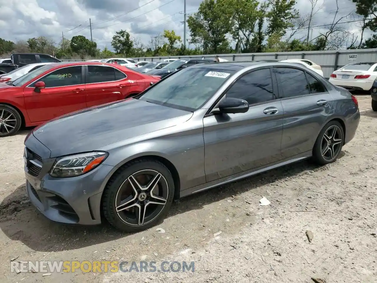 1 Photograph of a damaged car WDDWF8EB8LR540767 MERCEDES-BENZ C-CLASS 2020