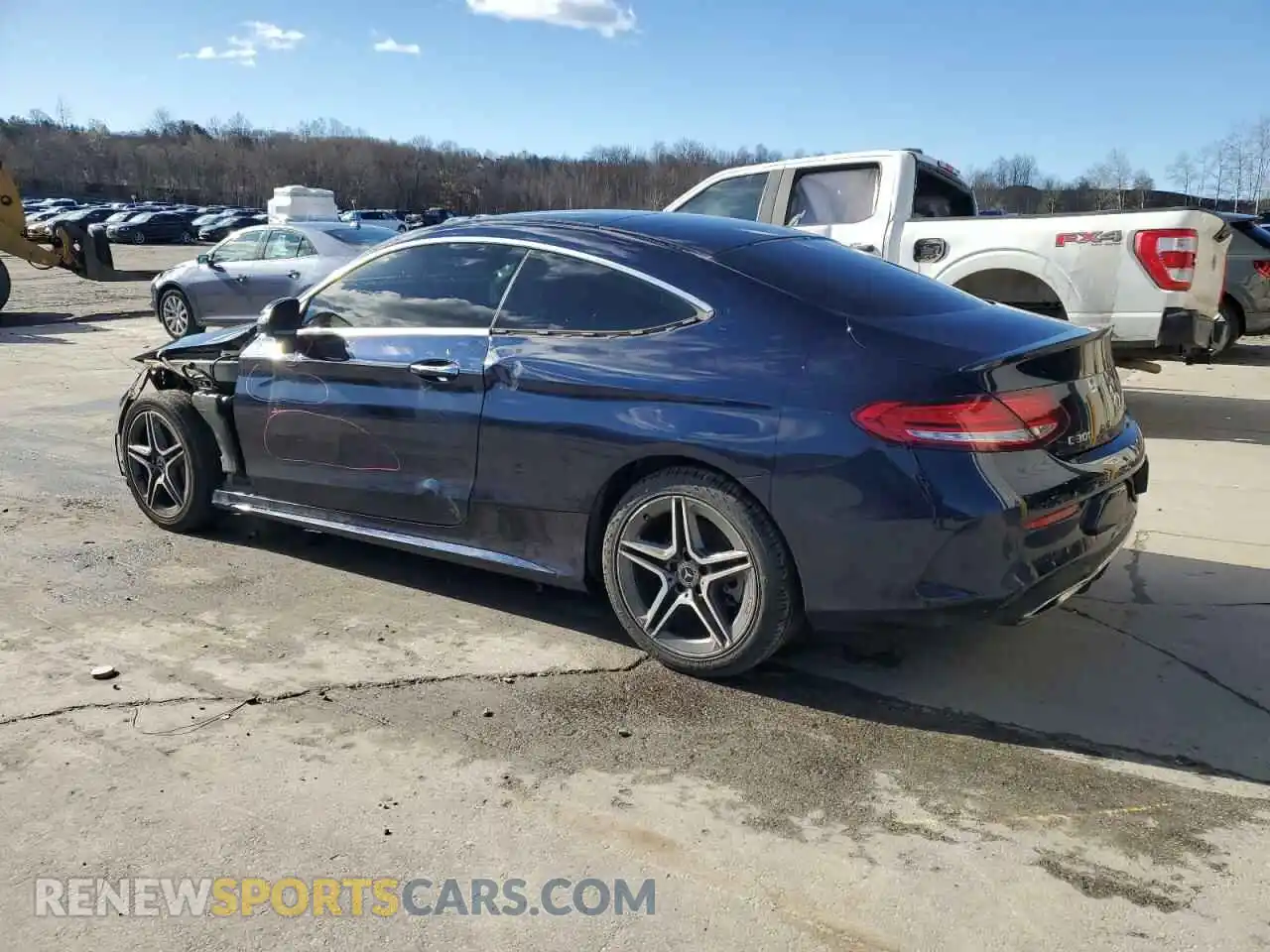 2 Photograph of a damaged car WDDWJ8EB2LF961545 MERCEDES-BENZ C-CLASS 2020