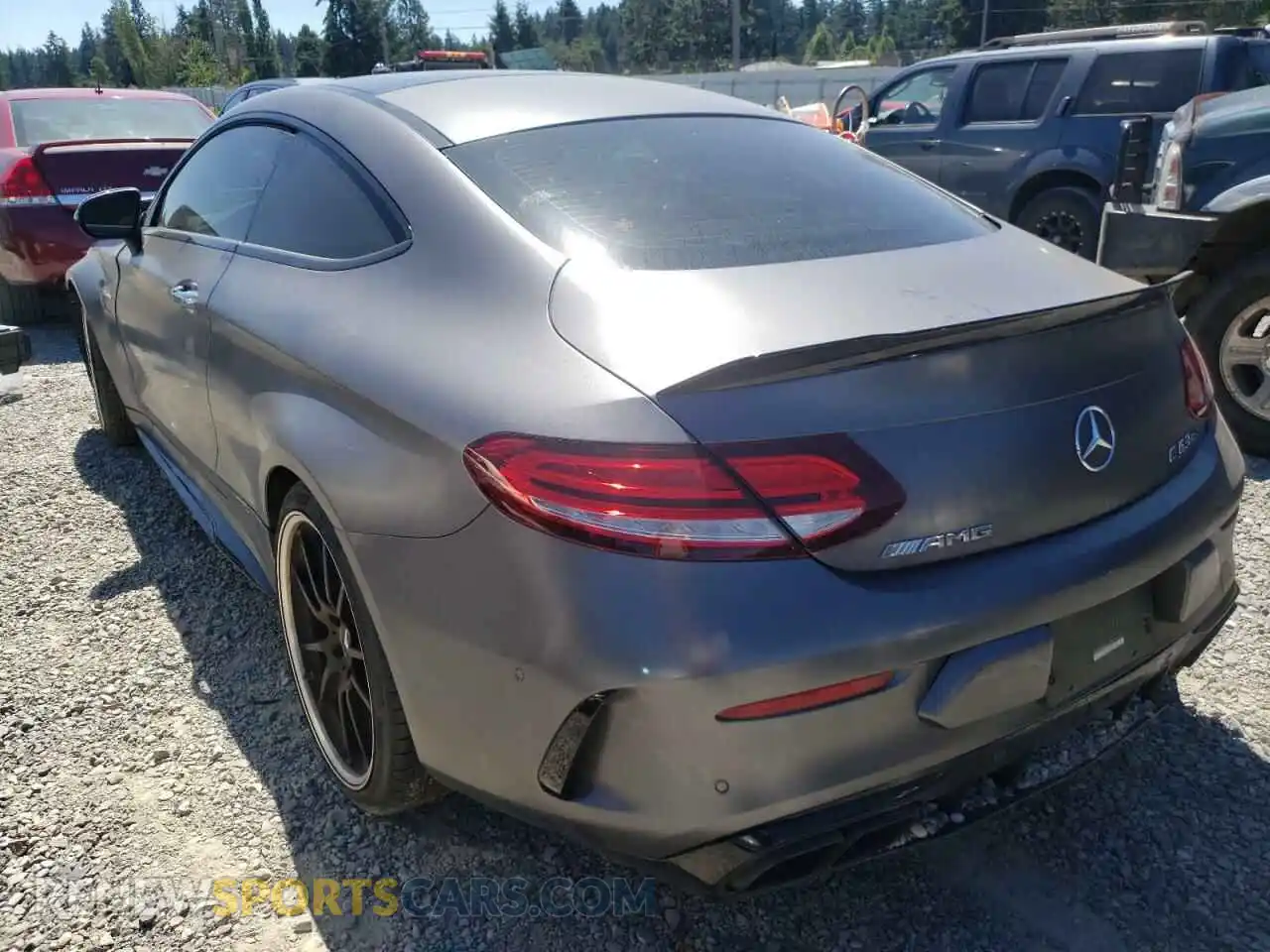 3 Photograph of a damaged car WDDWJ8HB6LF947532 MERCEDES-BENZ C-CLASS 2020