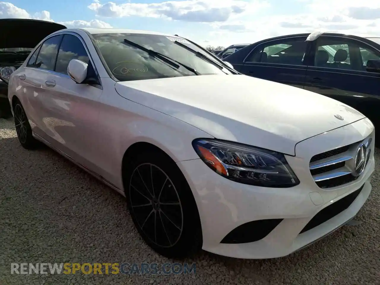 1 Photograph of a damaged car W1KWF8DB0MR625704 MERCEDES-BENZ C-CLASS 2021