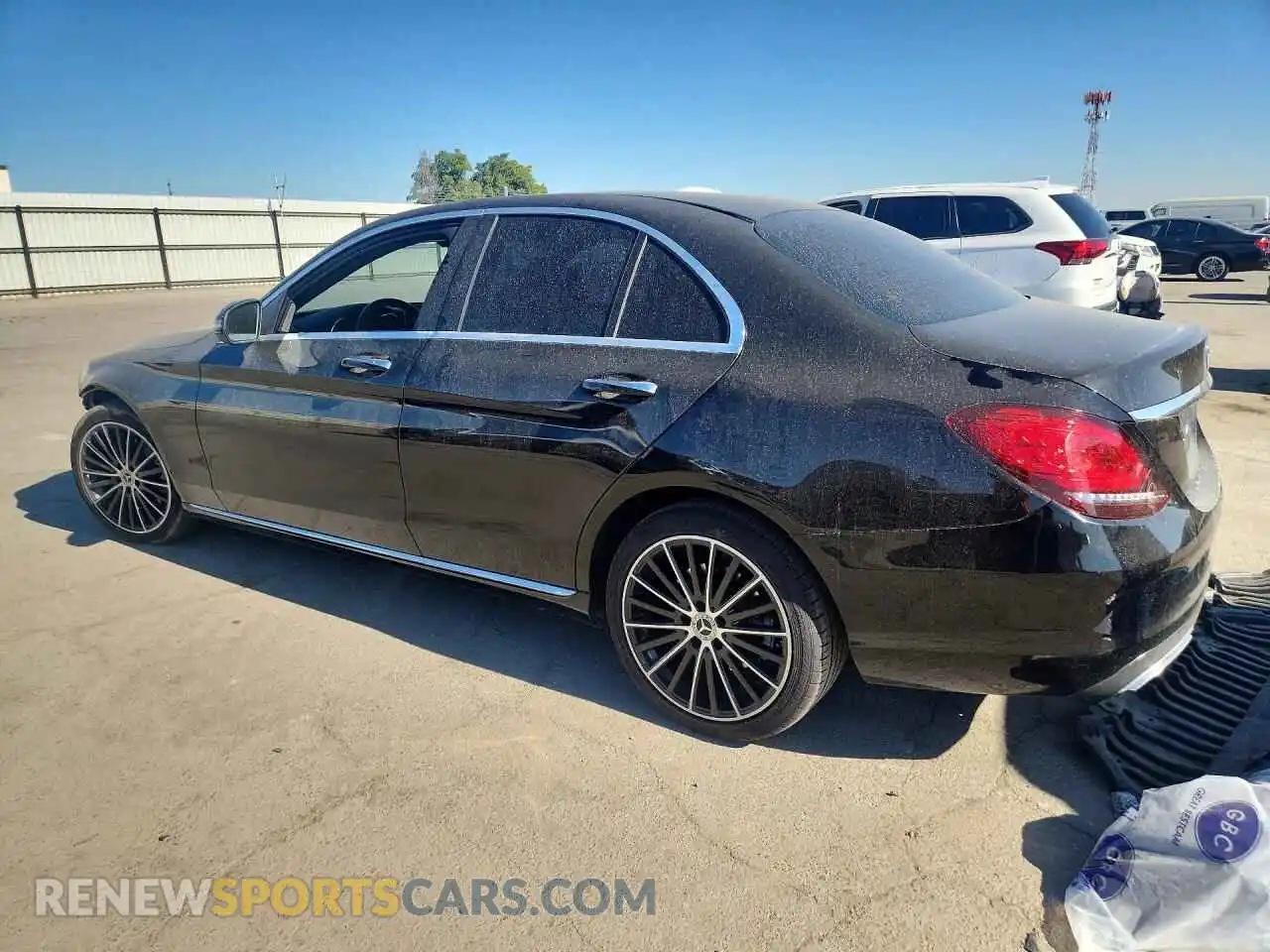 2 Фотография поврежденного автомобиля W1KWF8DB0MR627162 MERCEDES-BENZ C-CLASS 2021