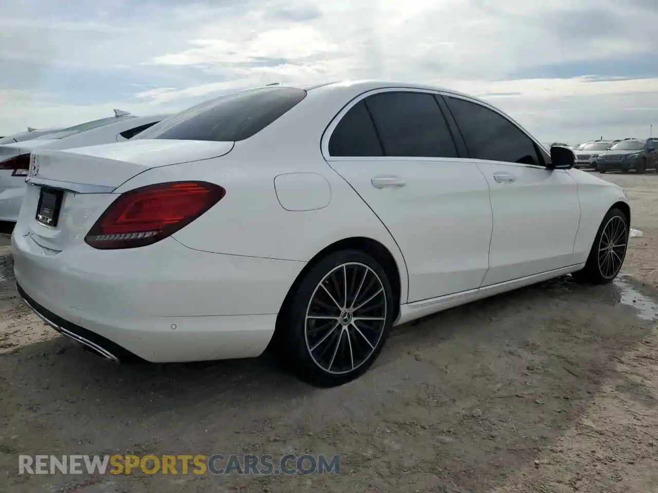 3 Photograph of a damaged car W1KWF8DB0MR638923 MERCEDES-BENZ C-CLASS 2021