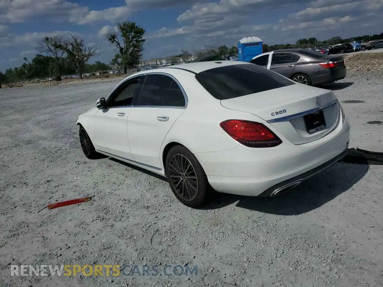 2 Photograph of a damaged car W1KWF8DB0MR652112 MERCEDES-BENZ C-CLASS 2021