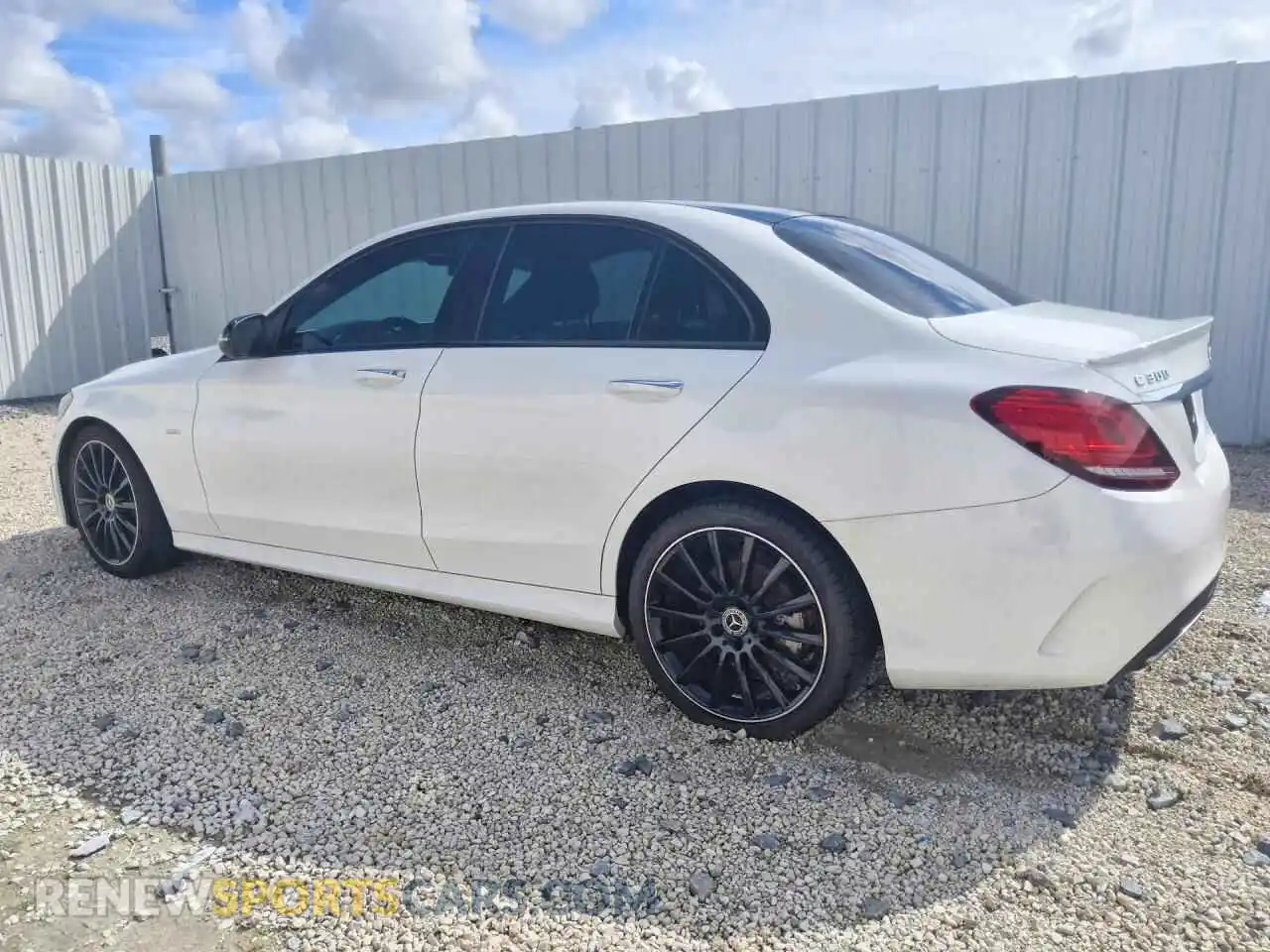 2 Photograph of a damaged car W1KWF8DB1MR650742 MERCEDES-BENZ C-CLASS 2021