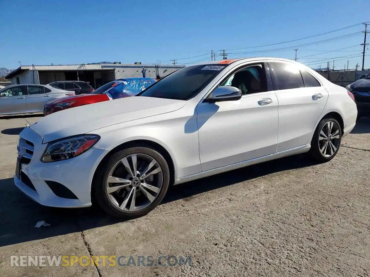 1 Photograph of a damaged car W1KWF8DB2MR621850 MERCEDES-BENZ C-CLASS 2021