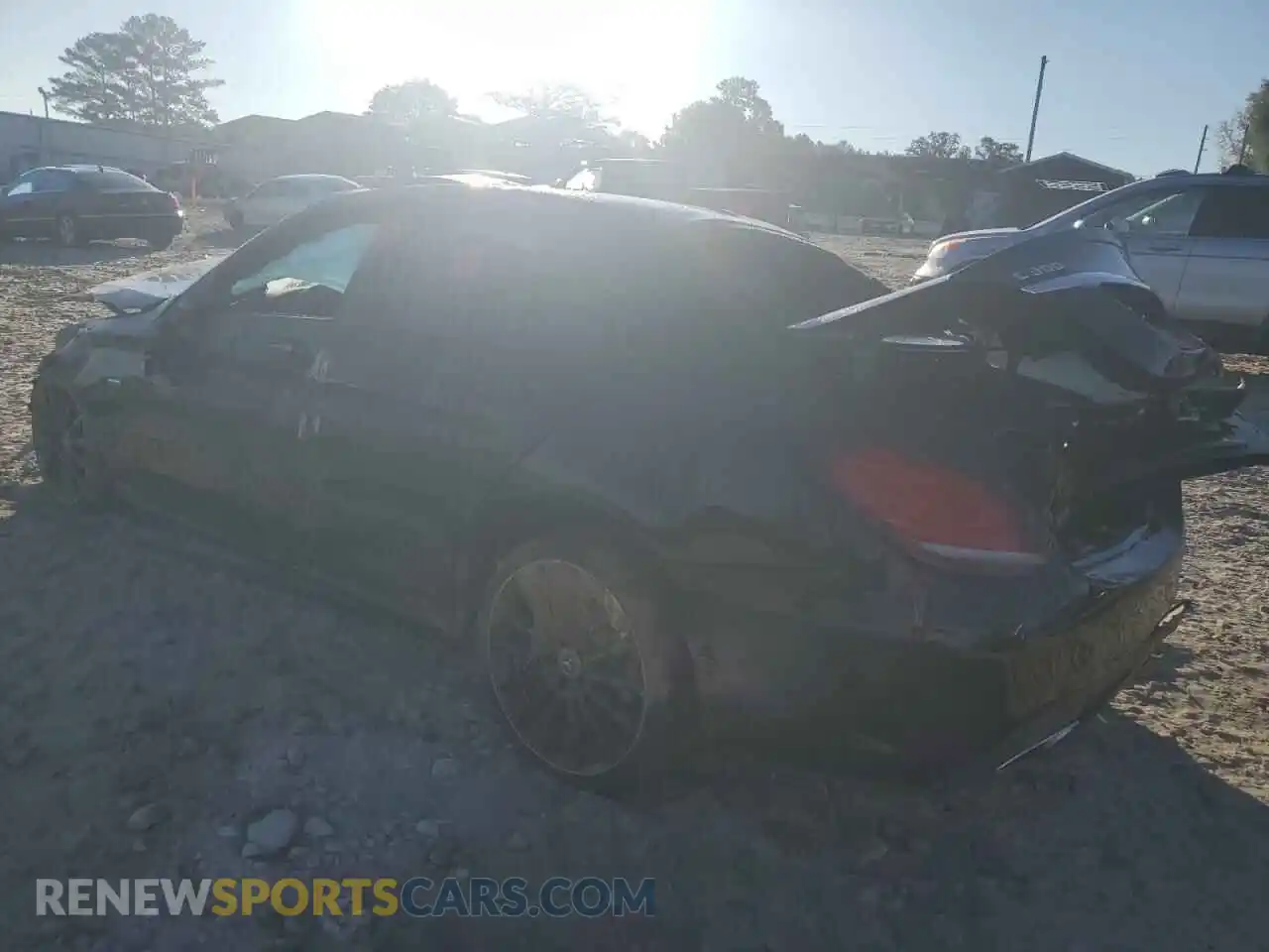 2 Photograph of a damaged car W1KWF8DB2MR647560 MERCEDES-BENZ C-CLASS 2021