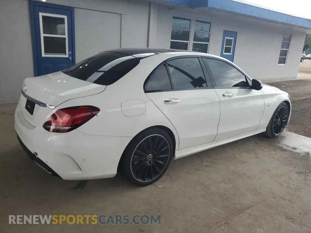 3 Photograph of a damaged car W1KWF8DB2MR649941 MERCEDES-BENZ C-CLASS 2021